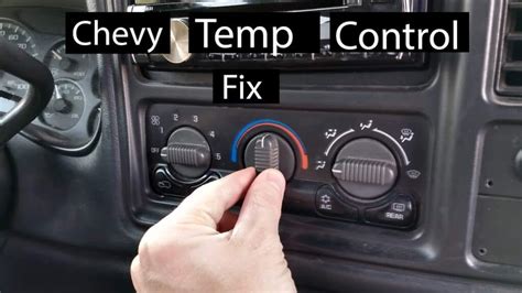 The car battery could be dying, or the alternator (which charges up the battery and runs electrical systems when your car is running) could be going bad. . 2018 silverado climate control lights not working